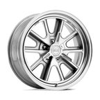American Racing Vintage Vn427 Shelby Cobra 17X8 +6 Two-Piece Polished