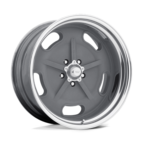 American Racing Vintage Vn470 Salt Flat 16X5.5 -13 Mag Gray W/ Polished Barrel