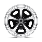 American Racing Vintage Vn501 500 Mono Cast 17X8 +0 Gloss Black Machined