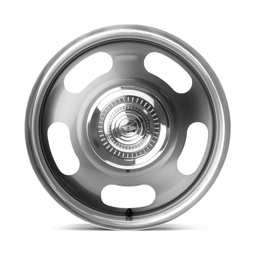 American Racing Vintage Vn506 Rally 20X8 +0 Mag Gray Center W/ Polished Lp
