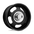 American Racing Vintage Vn506 Rally 17X7 +0 Satin Black