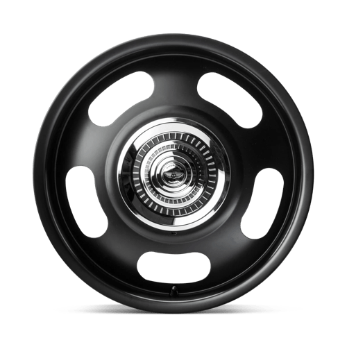 American Racing Vintage Vn506 Rally 17X7 +0 Satin Black
