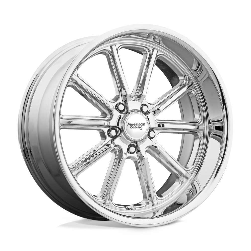 American Racing Vintage Vn507 Rodder 17X7 -18 Chrome