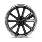 American Racing Vintage Vn507 Rodder 20X9.5 -18 Gloss Black W/ Diamond Cut Lip