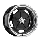American Racing Vintage Vn511 Salt Flat 20X8 +0 Gloss Black W/ Diamond Cut Lip