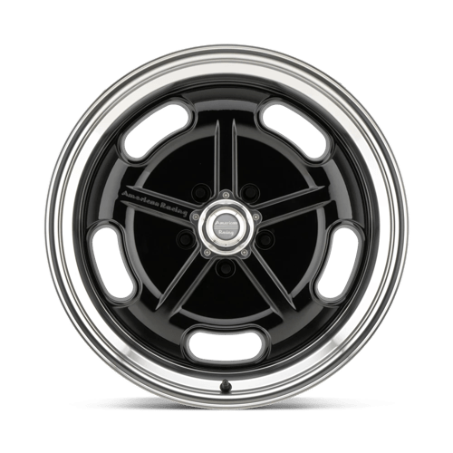 American Racing Vintage Vn511 Salt Flat 20X9.5 +0 Gloss Black W/ Diamond Cut Lip