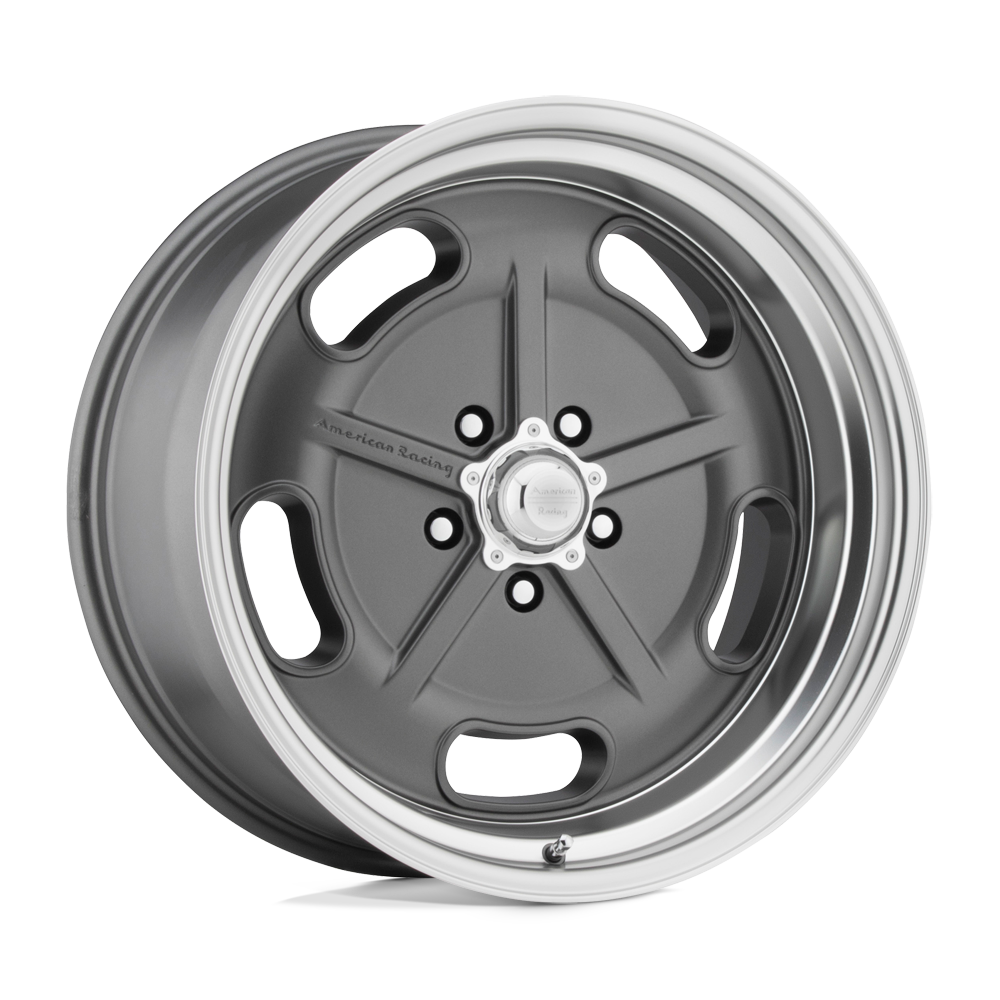 American Racing Vintage Vn511 Salt Flat 20X8 +0 Mag Gray W/ Diamond Cut Lip