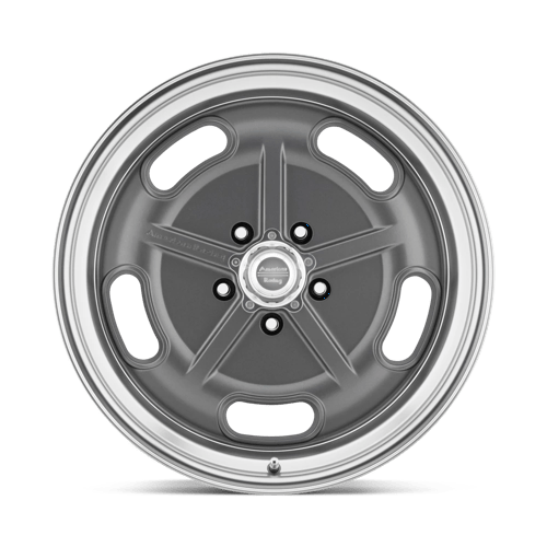 American Racing Vintage Vn511 Salt Flat 17X7 +0 Mag Gray W/ Diamond Cut Lip