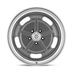 American Racing Vintage Vn511 Salt Flat 22X10.5 +0 Mag Gray W/ Diamond Cut Lip