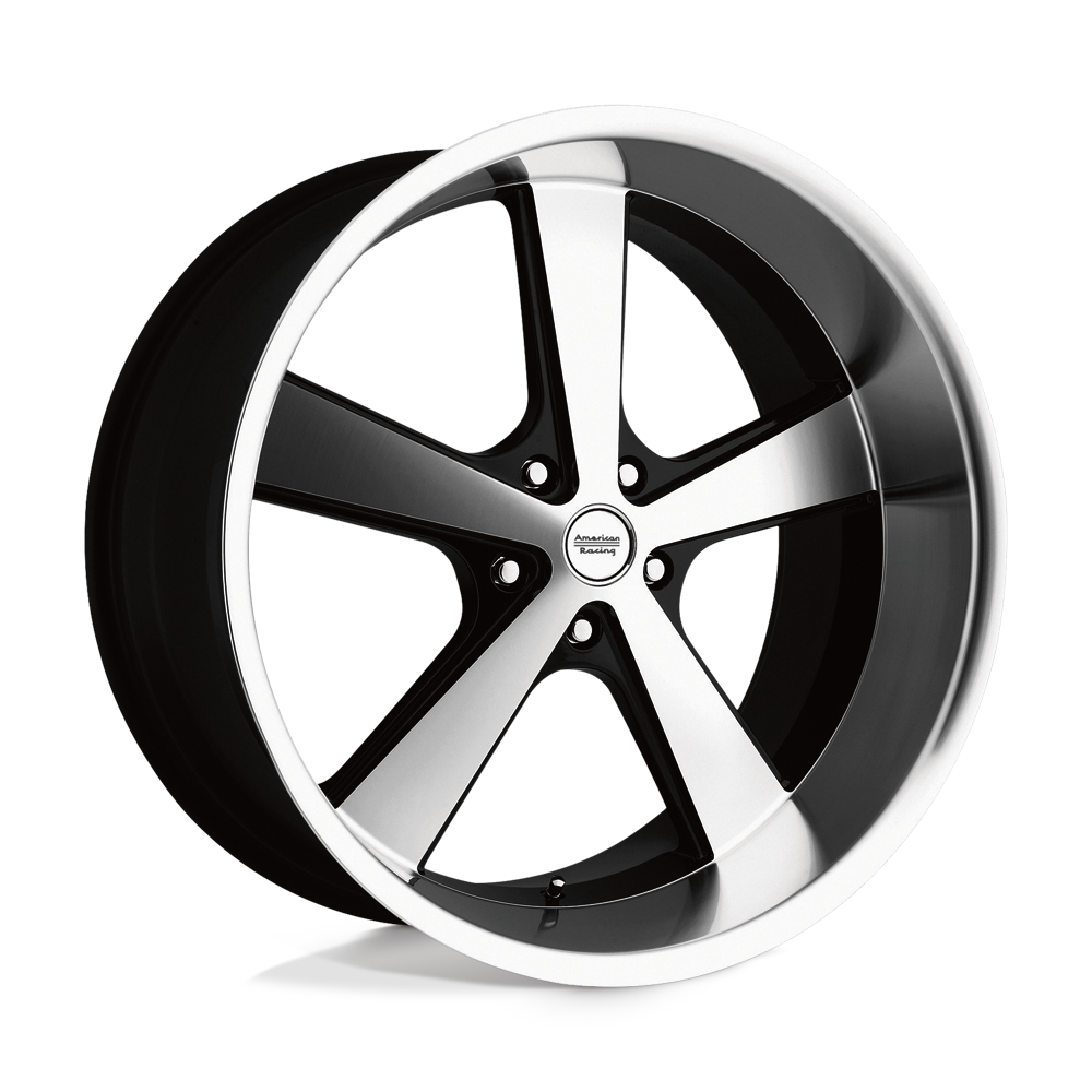 American Racing Vintage Vn701 Nova 20X8.5 +0 Gloss Black Machined