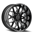 Arena Violator 20X10 -18 Gloss Black Milled