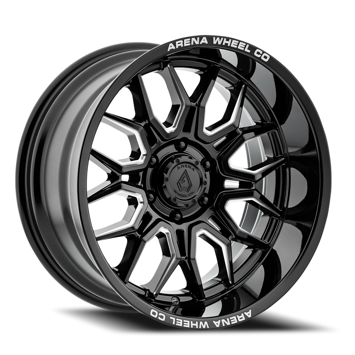 Arena Violator 20X10 -18 Gloss Black Milled