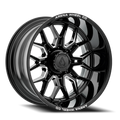 Arena Violator 22X12 -44 Gloss Black Milled
