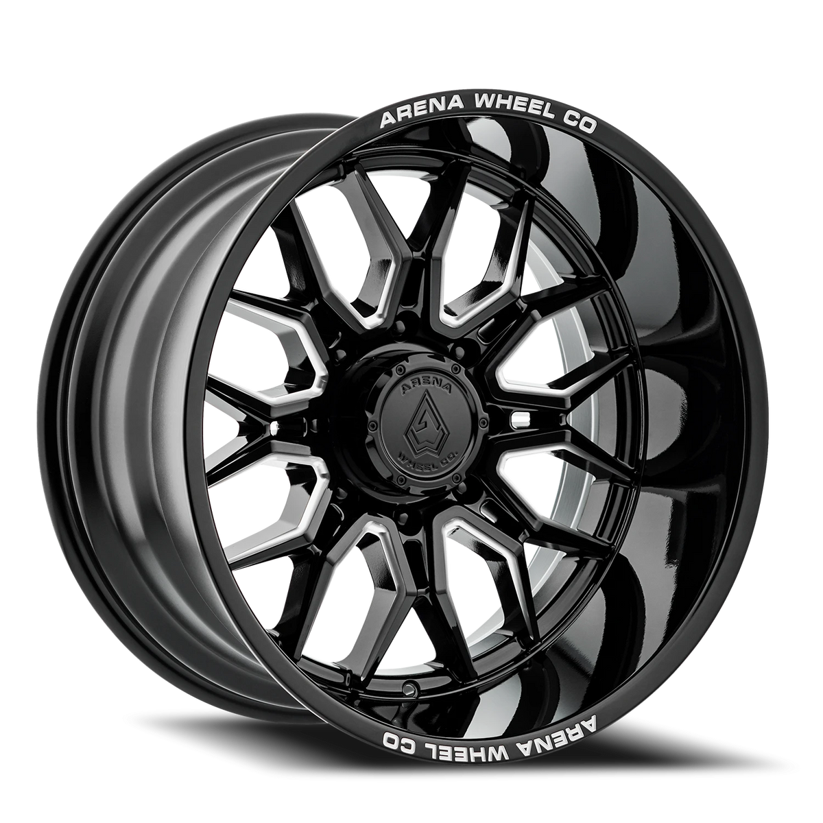 Arena Violator 22X12 -44 Gloss Black Milled