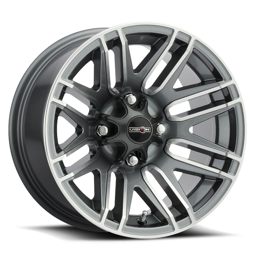 Vision ATV 112 12X7 +2.5 Gunmetal Machined Face