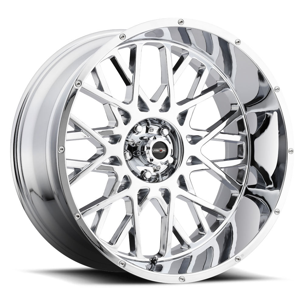 Vision Off-Road 412 18X9 -12 Chrome