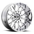 Vision Off-Road 412 22X10 -19 Chrome