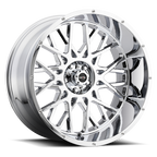 Vision Off-Road 412 20X10 -25 Chrome