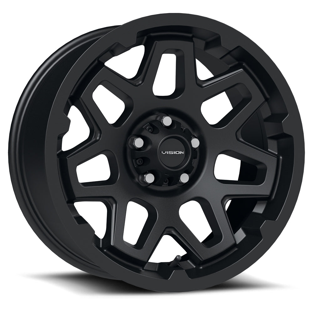 Vision HD Se7en UTV GM 17X7 +0 Satin Black