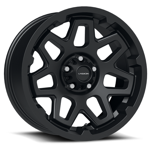 Vision HD Se7en UTV GM 17X7 +0 Satin Black