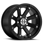 Vision ATV 393 14X7 +2.5 Matte Black