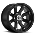 Vision ATV 393 14X8 -10.2 Matte Black