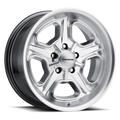 Vision American Muscle 147 15X8 +0 Hyper Silver