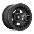 Fuel 1Pc D118 Warp Beadlock 17X9 -15 Matte Black