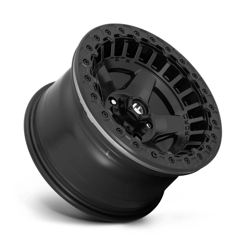 Fuel 1Pc D118 Warp Beadlock 17X9 -15 Matte Black