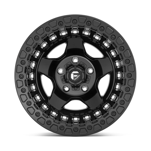 Fuel 1Pc D118 Warp Beadlock 17X9 -15 Matte Black