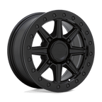 Black Rhino Hard Alloys - Utv Webb Utv Beadlock 14X7 +51 Matte Black