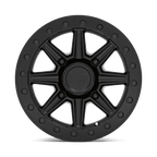 Black Rhino Hard Alloys - Utv Webb Utv Beadlock 15X7 +51 Matte Black