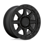 Black Rhino Hard Alloys - Utv Webb Utv 14X7 +51 Matte Black