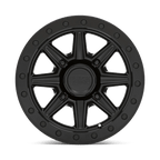 Black Rhino Hard Alloys - Utv Webb Utv 14X7 +51 Matte Black