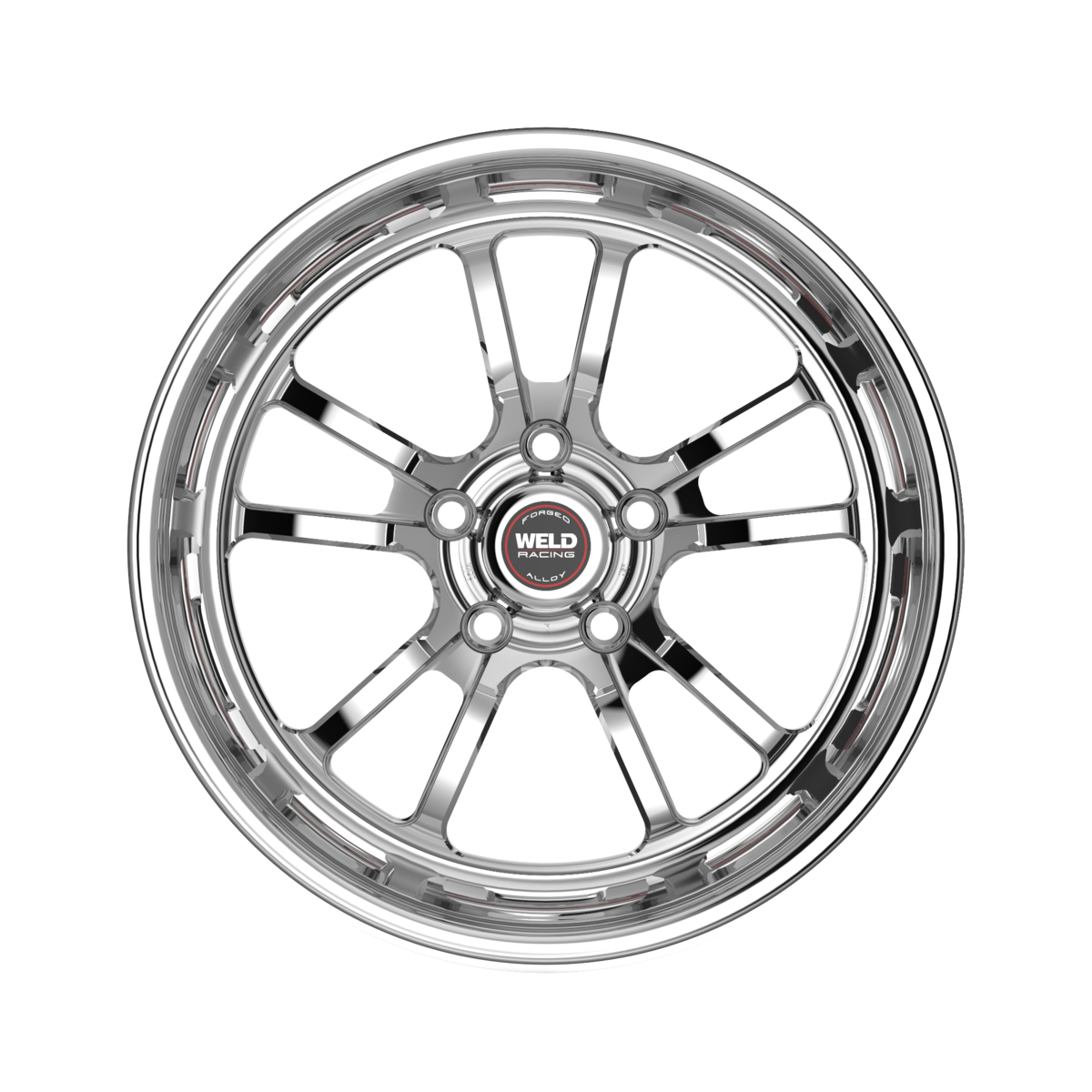 WELD Racing S70 17X5 -20 Polished Center - Polished Shell