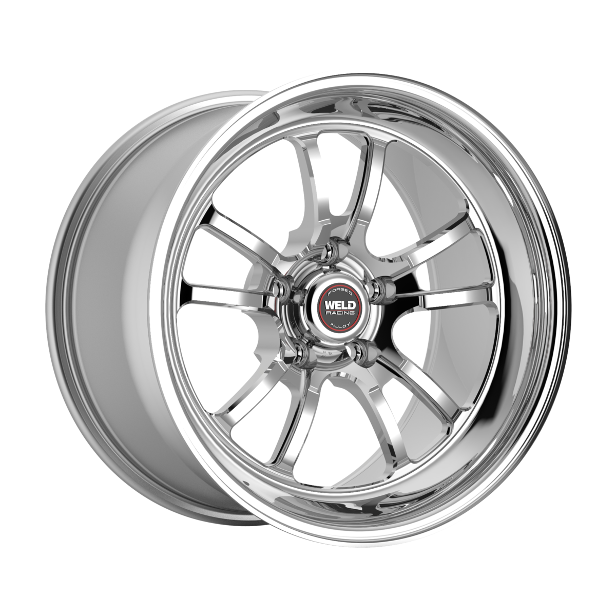 WELD Racing S70 18X5 -23 Polished Center - Polished Shell