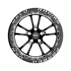 WELD Racing S70 Beadlock 17X10 +43 Black Center - Polished Shell
