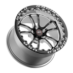 WELD Racing S70 Beadlock 17X10 +64 Black Center - Polished Shell