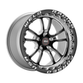 WELD Racing S70 Beadlock 17X11 -5 Black Center - Polished Shell