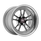 WELD Racing S70 15X10 +51 Black Center - Polished Shell