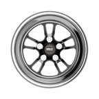 WELD Racing S70 15X8 +25 Black Center - Polished Shell
