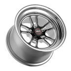 WELD Racing S70 15X10 +51 Black Center - Polished Shell