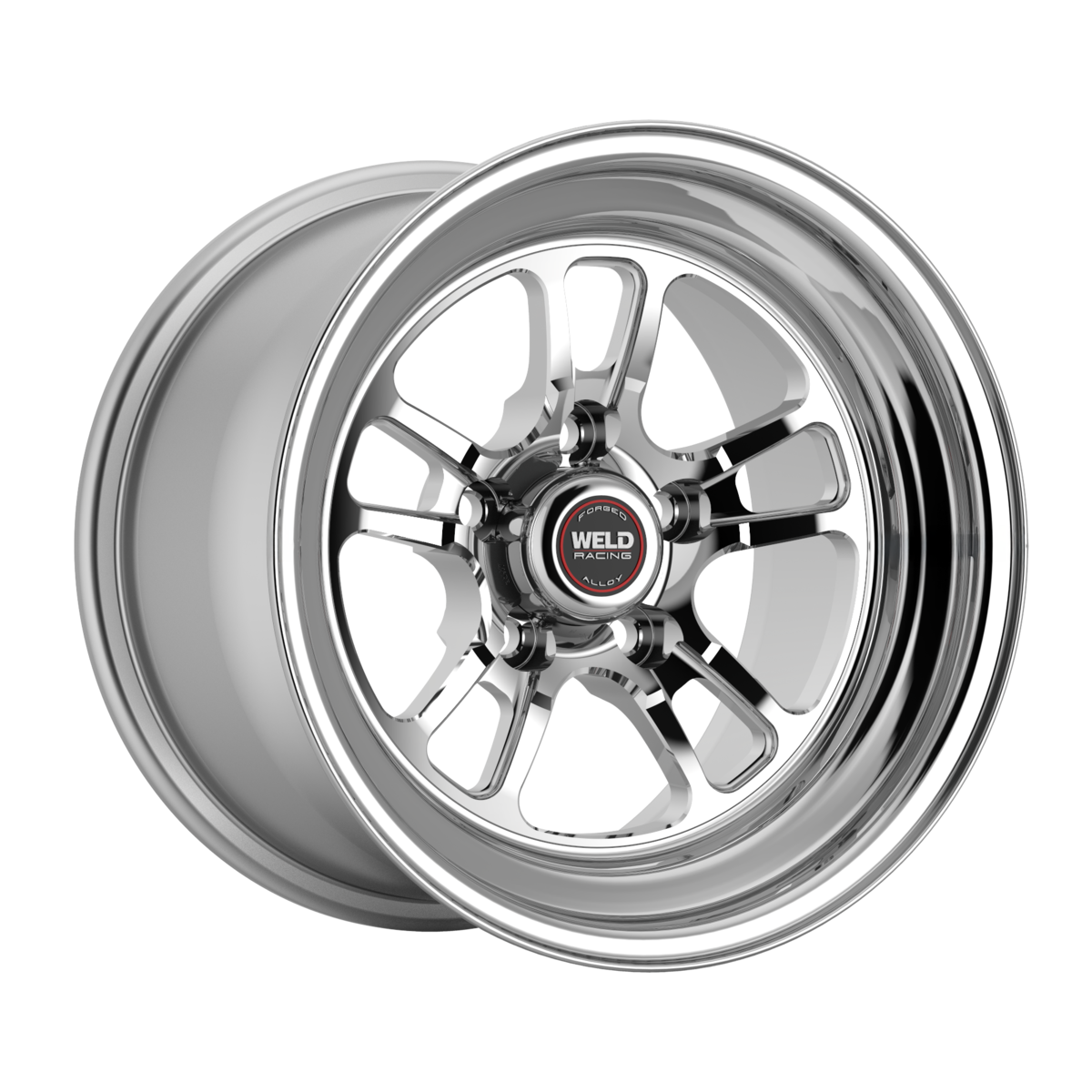 WELD Racing S70 15X6 +0 Polished Center - Polished Shell