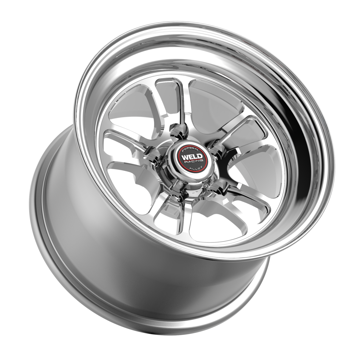 WELD Racing S70 15X6 +0 Polished Center - Polished Shell