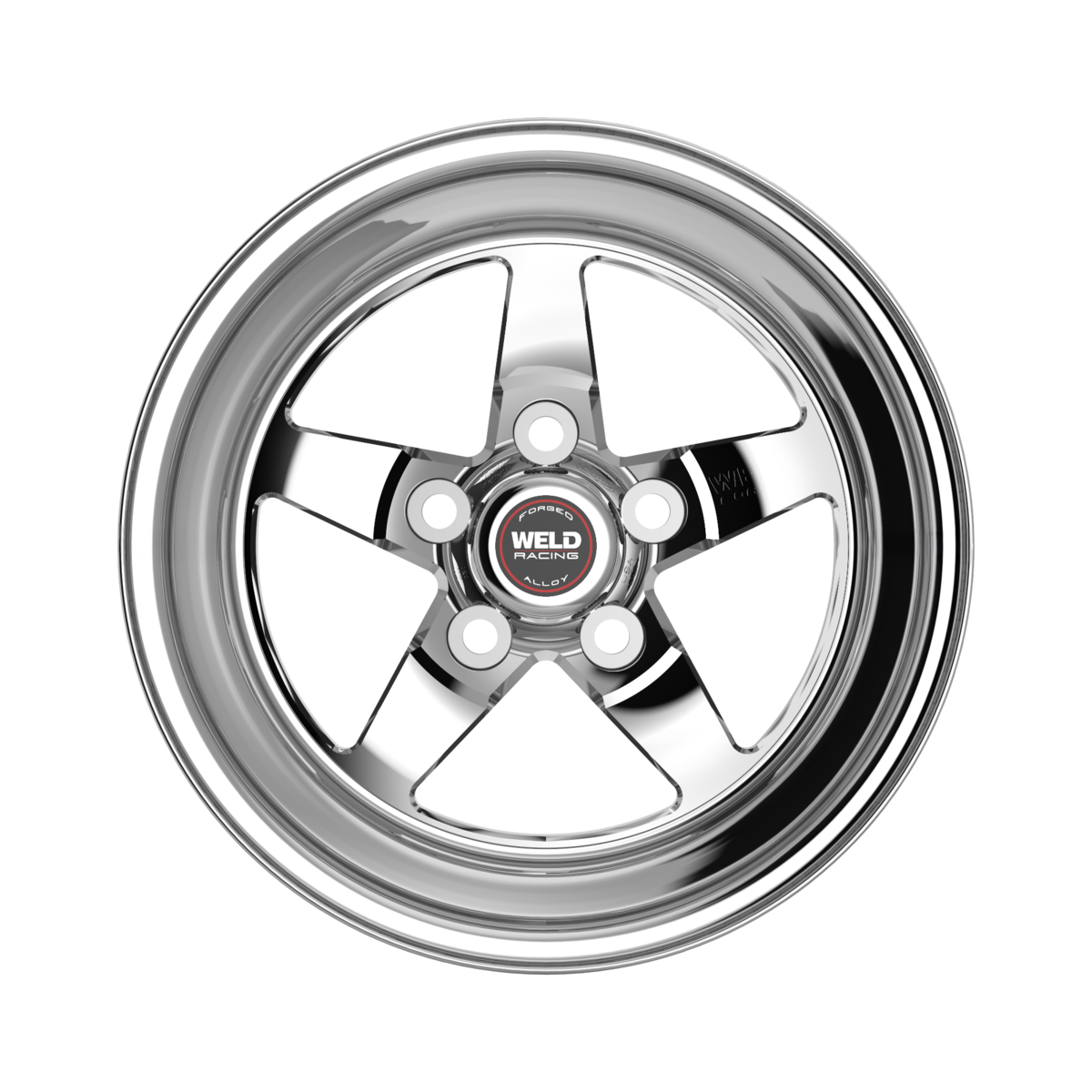 WELD Racing S71 15X8 +25 Polished Center - Polished Shell