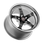 WELD Racing S71 18X9 +43 Black Center - Polished Shell