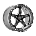 WELD Racing S71 Beadlock 15X9 +38 Black Center - Polished Shell