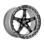 WELD Racing S71 Beadlock 17X10 +71 Black Center - Polished Shell