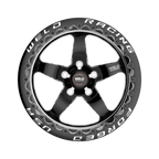 WELD Racing S71 Beadlock 15X8 +25 Black Center - Polished Shell
