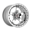 WELD Racing S71 Beadlock 15X10 +51 Polished Center - Polished Shell